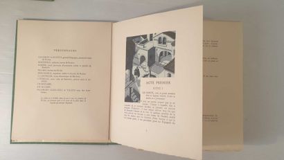 Lot of three novels of the XIXth century...