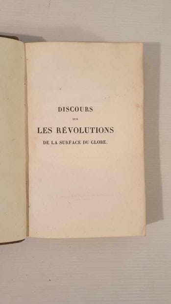 CUVIER (Baron). Discours sur les révolutions...