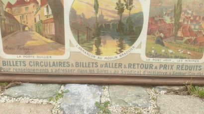 Affiche de Semur - Côte d'Or encadrée 

107...
