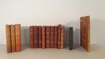 Lot of 14 books from the 19th and 20th century...
