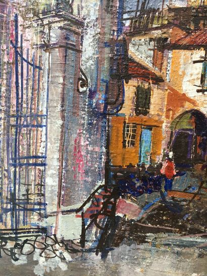 C. BOLLETTI (1915-1995)

Arrière-pays niçois

Huile...