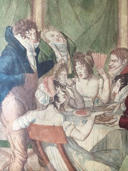 After Adrien Godefroy (1777-1865)

The Parisian...