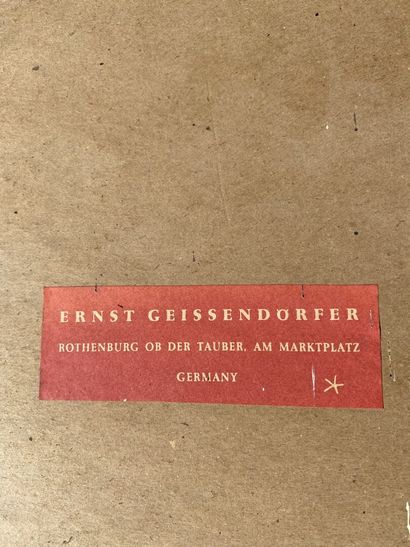 Paul GEISSLER (1881-1965)

Rothenburg ob...