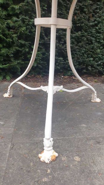 Garden table XIXth century

Marked 