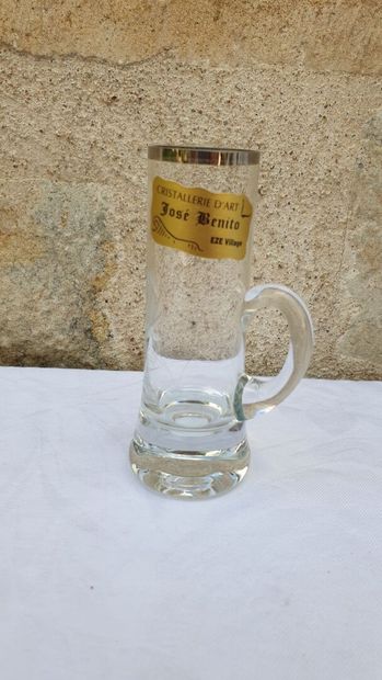 Lot of cut crystal glassware, XIX and XXth...