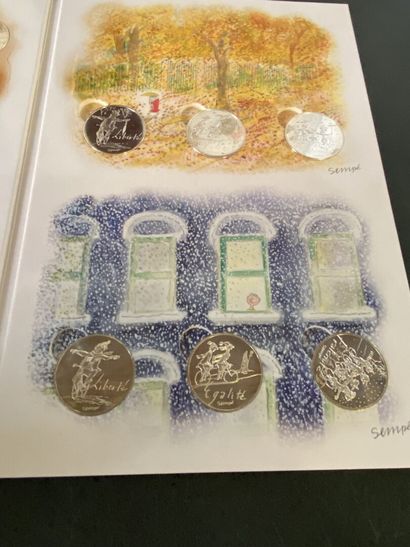 Three booklets - Monnaie de Paris 

- 12...