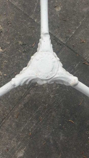 Garden table XIXth century

Marked 
