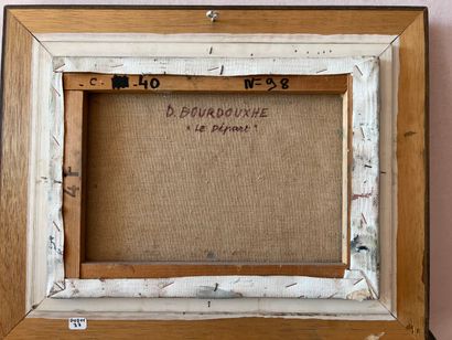 Denise BOURDOUXHE (née en 1925)

Le départ

Huile...