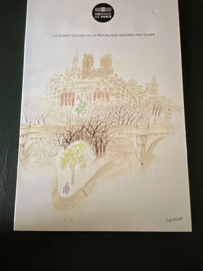Three booklets - Monnaie de Paris 

- 12...
