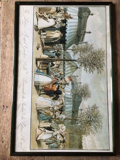Lot of six pieces including four framed with...