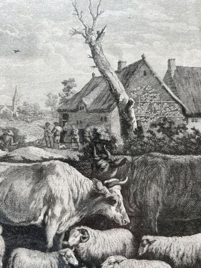 After David II TENIERS (1610-1690), engraved...