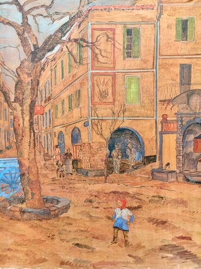C. QUENNEVILLE (1897-1959)

Place de la République...