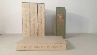 Lot of three novels of the XIXth century...