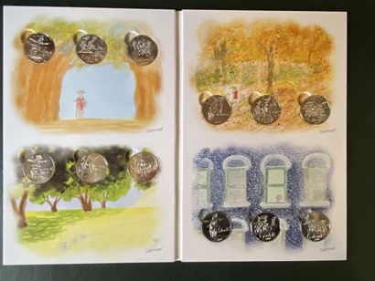 Three booklets - Monnaie de Paris 

- 12...