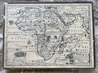 Lot of five small framed pieces; contemporary...