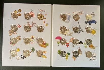 Three booklets - Monnaie de Paris 

- 12...