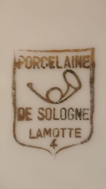 SOLOGNE, circa 1950

Porcelain banche net...
