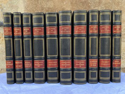MUSSET (Alfred de). Complete illustrated...