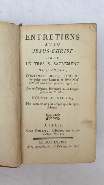Set of 18th and 19th century books on education,...