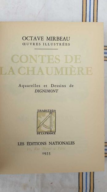 MIRBEAU (Octave). Contes de la Chaumière,...