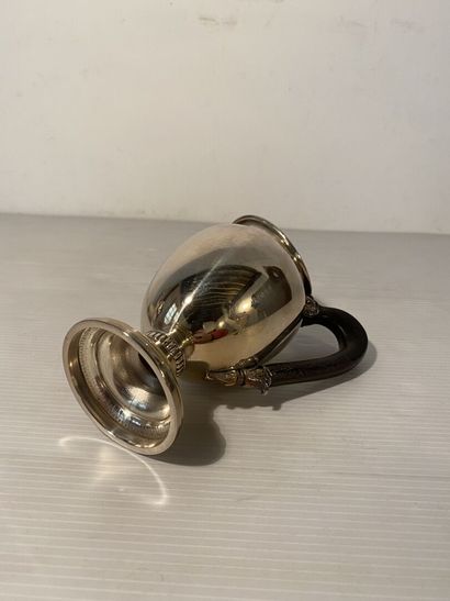 Empire style silver-plated metal service,...