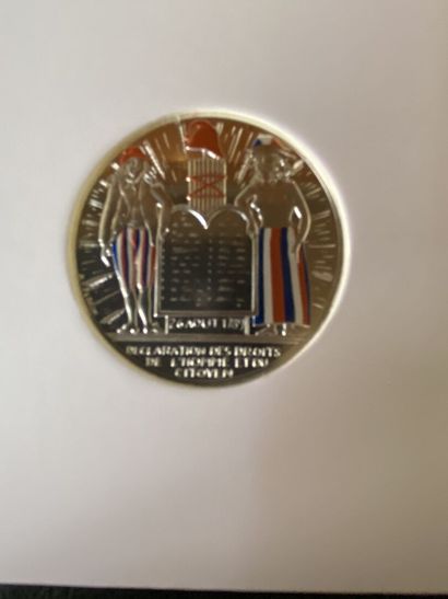 Silver coins - Monnaie de Paris

Lot of five...