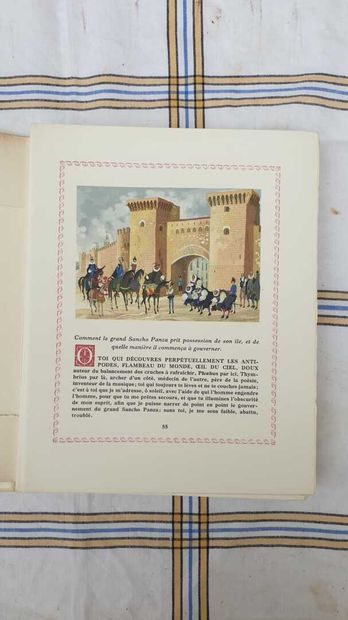 CERVANTES. Don Quixote. Illustrations H....