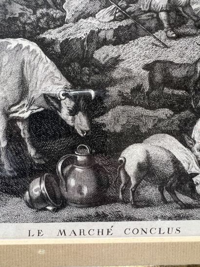 After David II TENIERS (1610-1690), engraved...