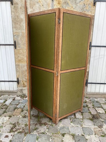 Paravent, XIXème 

H. 180 cm