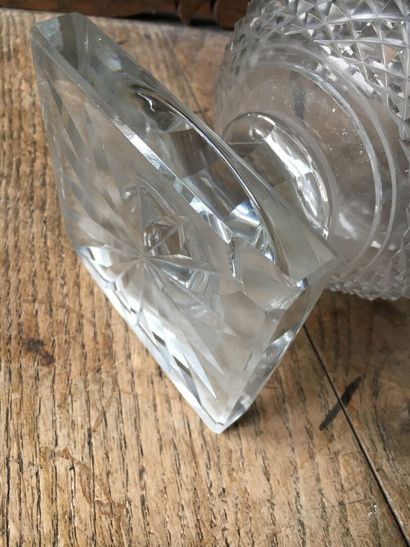 SAINT LOUIS, Medici crystal vase, XXth century...