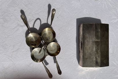 England, 19th century

Four portable silver...