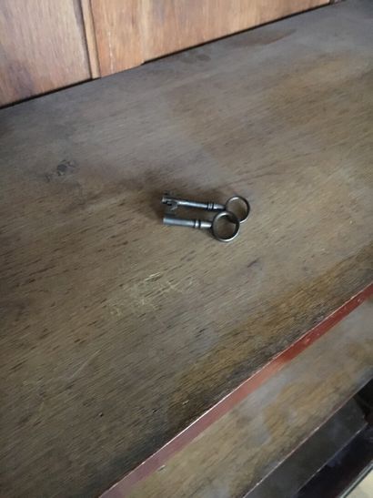 Bureau plat en acajou et placage d'acajou,...