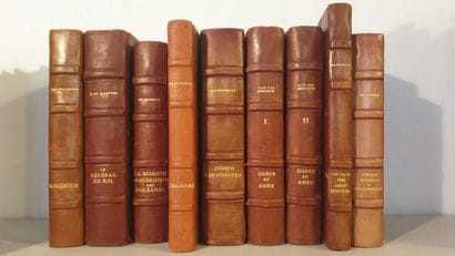 Lot of 14 books from the 19th and 20th century...