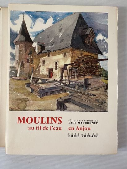 MAUDONNET (Paul). Mills along the water in...