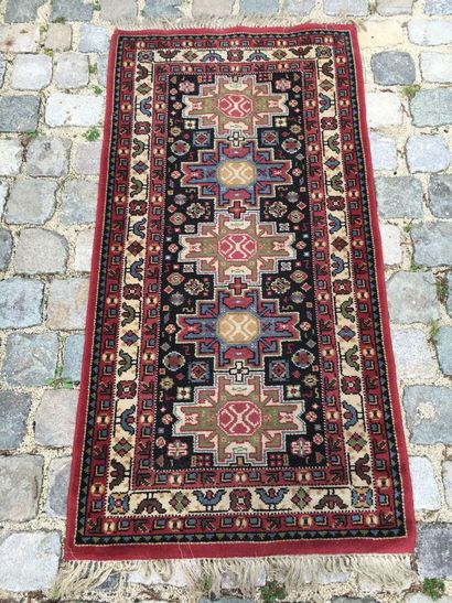 CAUCASUS, XXth century

Woolen carpet with...