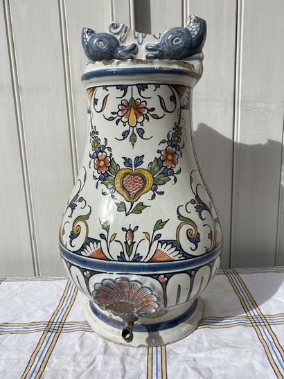 Lot en Quimper, Rouen, Gien et divers manufactures,...