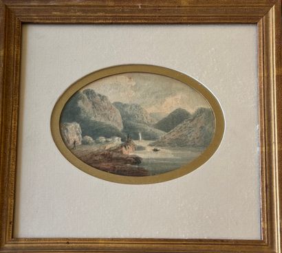 Ecole italienne du XIXème siècle

Paysages...