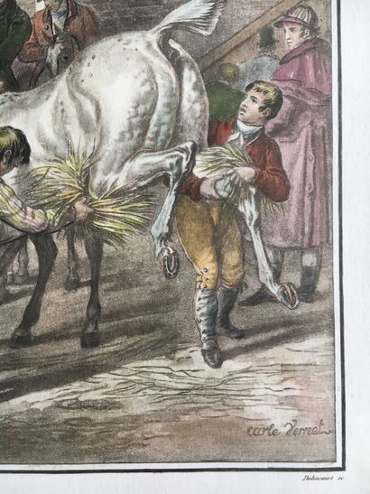 After Carle VERNET, engraved by Debucourt

Set...