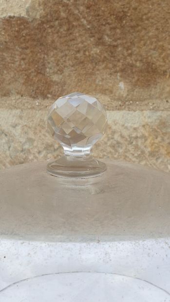 Lot of cut crystal glassware, XIX and XXth...