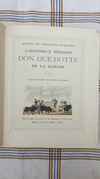 CERVANTES. Don Quixote. Illustrations H....