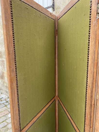 Paravent, XIXème 

H. 180 cm