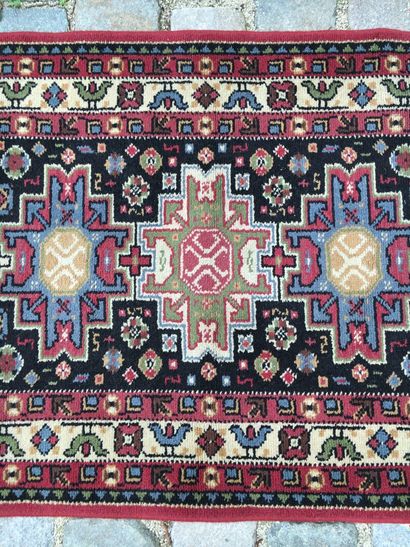 CAUCASUS, XXth century

Woolen carpet with...
