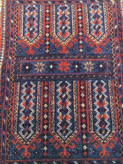 CAUCASUS, XXth century

Two small wool carpets...