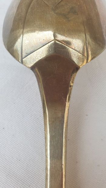Silver stew spoon master goldsmith Grandguillaume,...