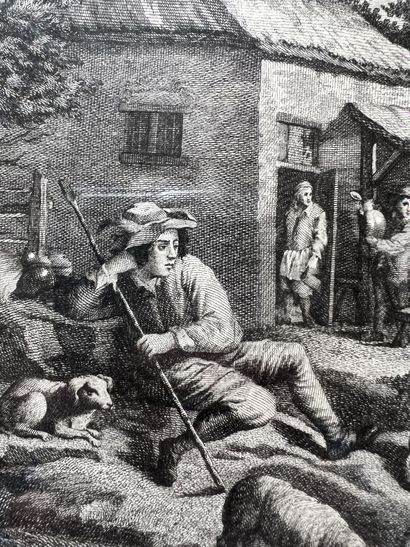 After David II TENIERS (1610-1690), engraved...