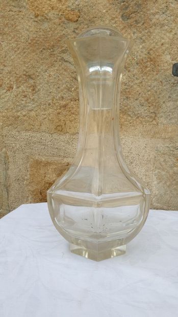 Set of four whiskey decanters and various...