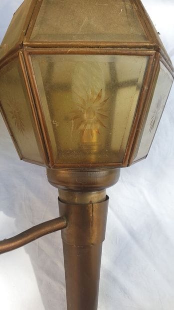 Trois lanternes XIXe siècle.

H.45 cm

H.50...
