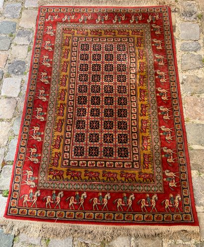 PERSIA, 20th century

Woolen carpet with...