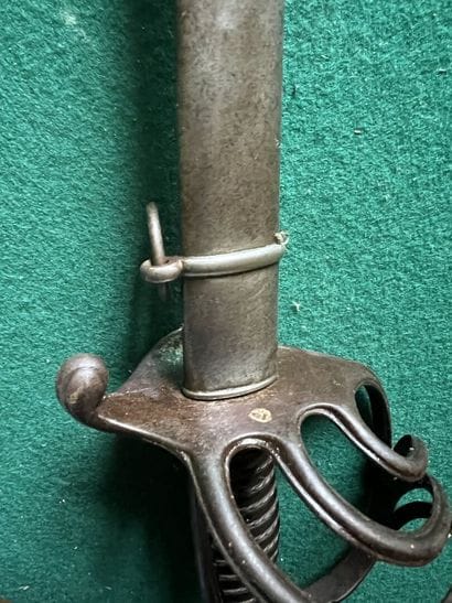Infantry officer's saber, type 1882. Horn...