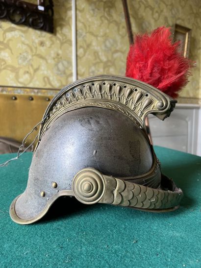 Helmet with crest of Chasseur à cheval, model...